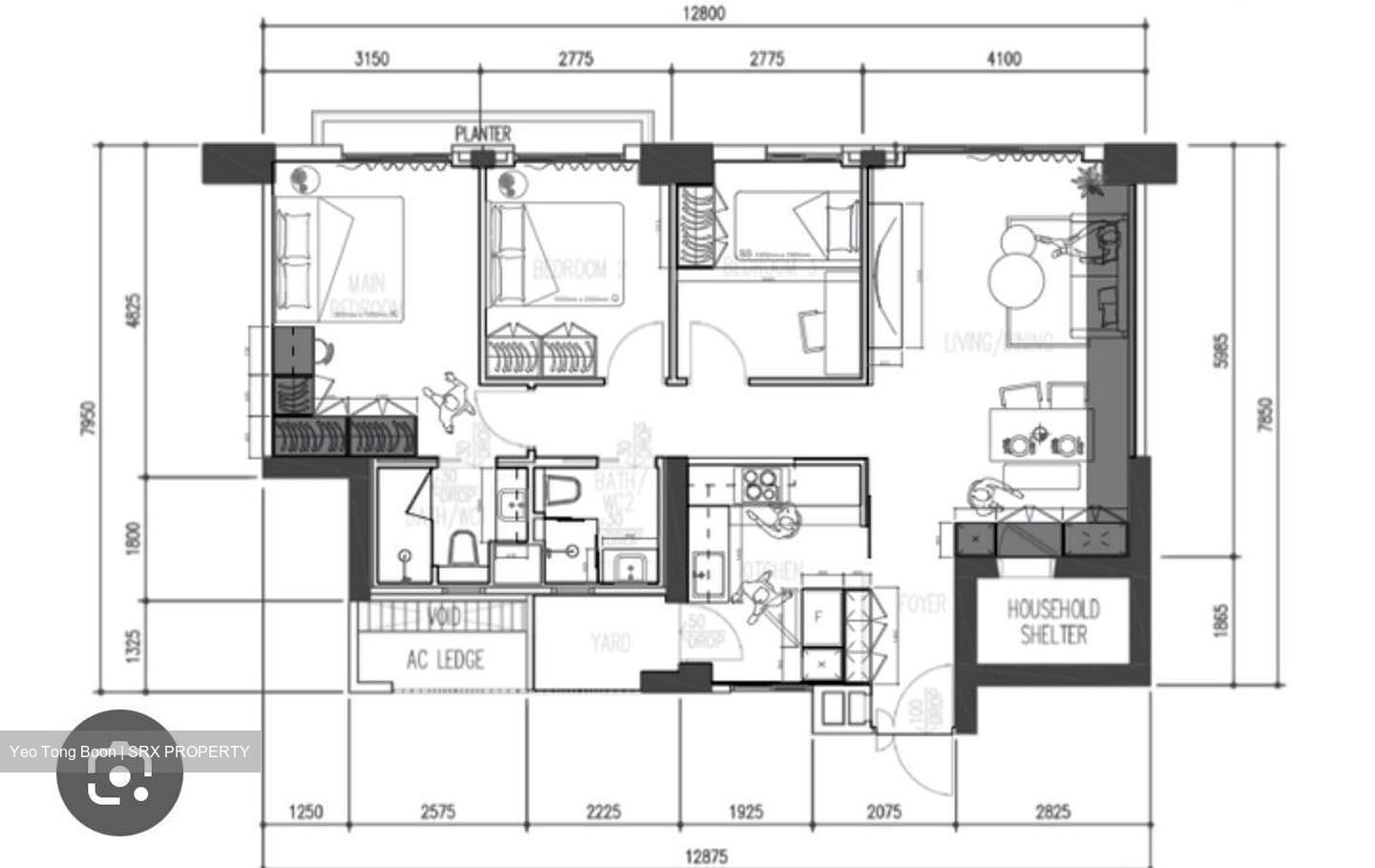 Blk 1B The Pinnacle@Duxton (Bukit Merah), HDB 4 Rooms #633795331